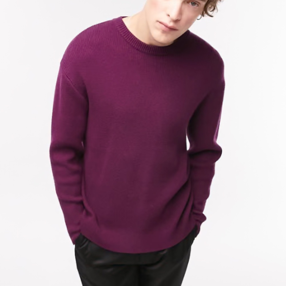Topman Sweater in Burgandy